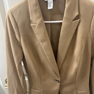 White House Black Market Camel Blazer